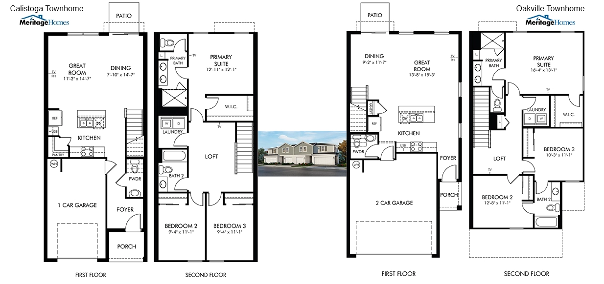 Meritage_Homes-ORL_The-Reserve-at-Hammock-Oaks-TH_4-Plex-T148-Calistoga-Elevation-1200px